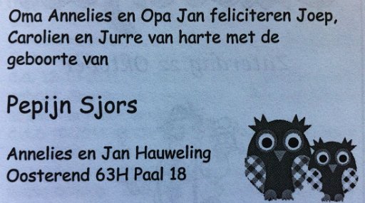 Pepijn Sjors in de Terschellinger.jpg - Geboorte Pepijn Sjors in de Terschellinger